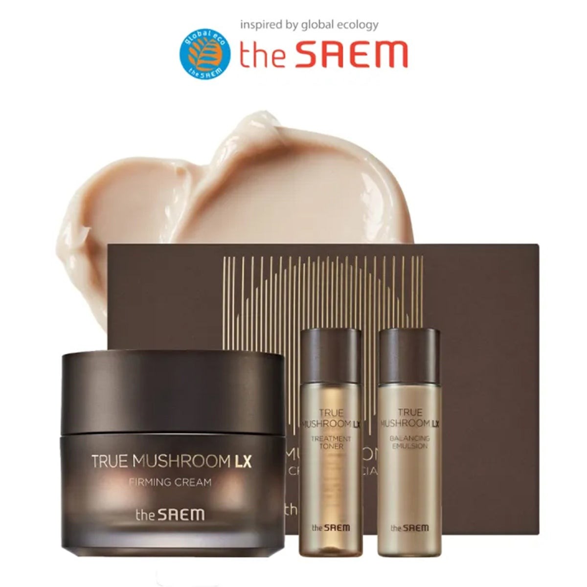 The Saem True Mushroom Lx Firming Cream Special Set