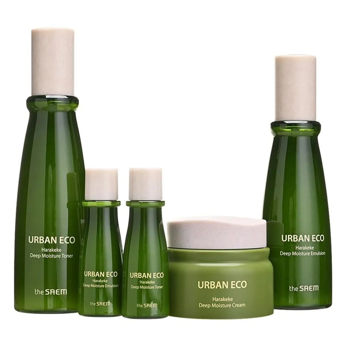 The Saem Urban Eco Harakeke Deep Moisture Skin Care 3 Set