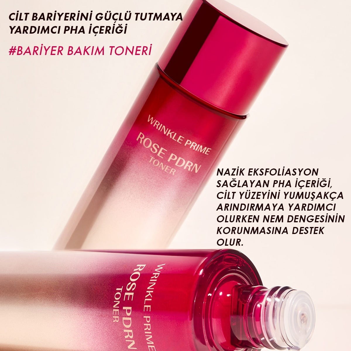 The Saem Wrinkle Prime Rose PDRN Set – Sıkılaştırıcı Bakım Seti