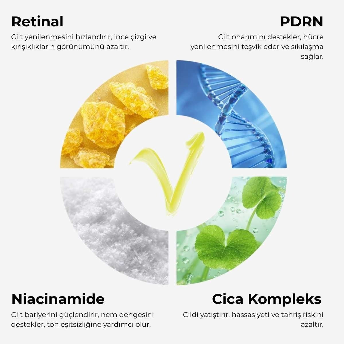 Vionine Retinal MicroShot™ Plus PDRN Cica Cream 20 ml %0,1