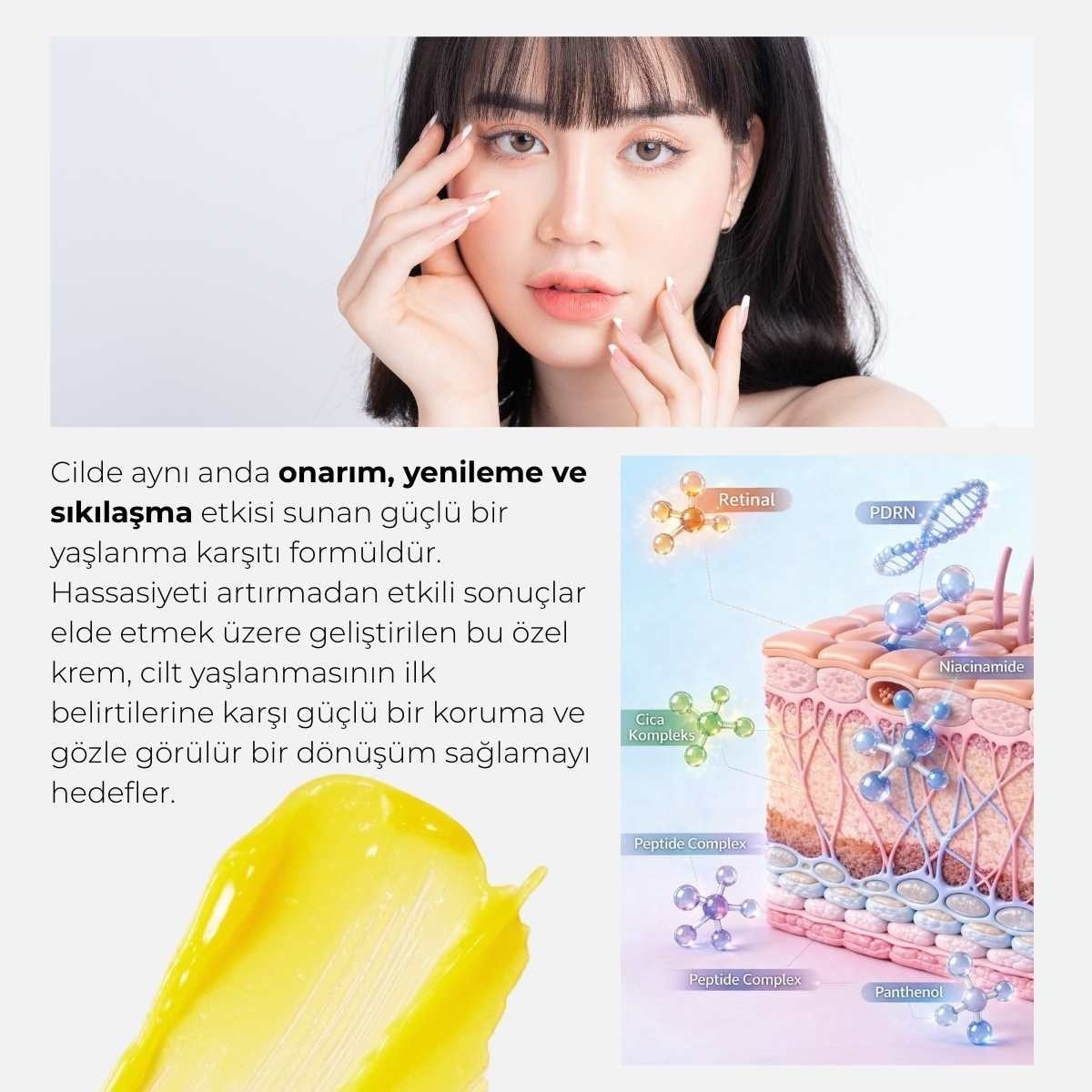 Vionine Retinal MicroShot™ Plus PDRN Cica Cream 20 ml %0,1