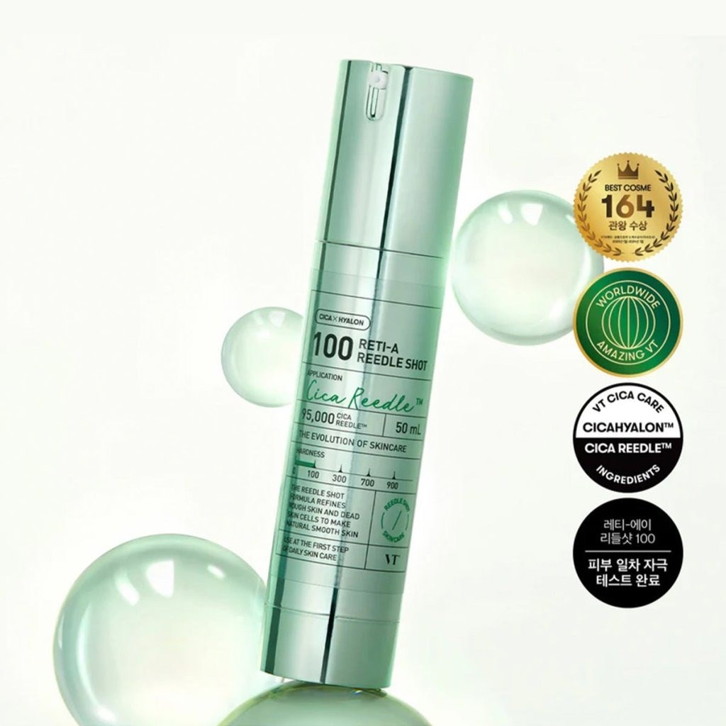 VT Cosmetics Reti - A Reedle Shot 100 - Retinol Mikro İğne Bakım