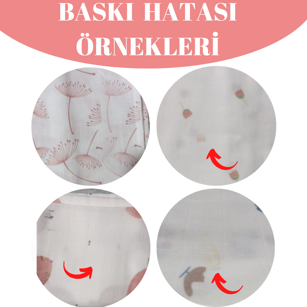 Çok Amaçlı Organik Müslin Örtü - %100 Pamuk New Rainbow  / Gökkuşağı - 120X120 CM OUTLET
