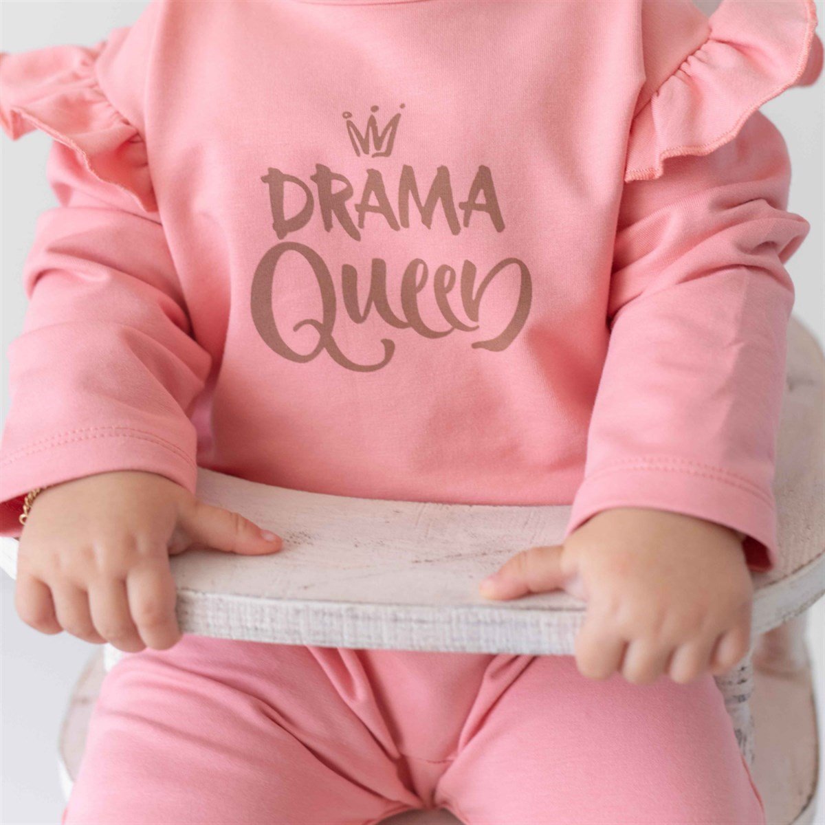 Drama Queen Sweat-Tulum Fırfırlı 
