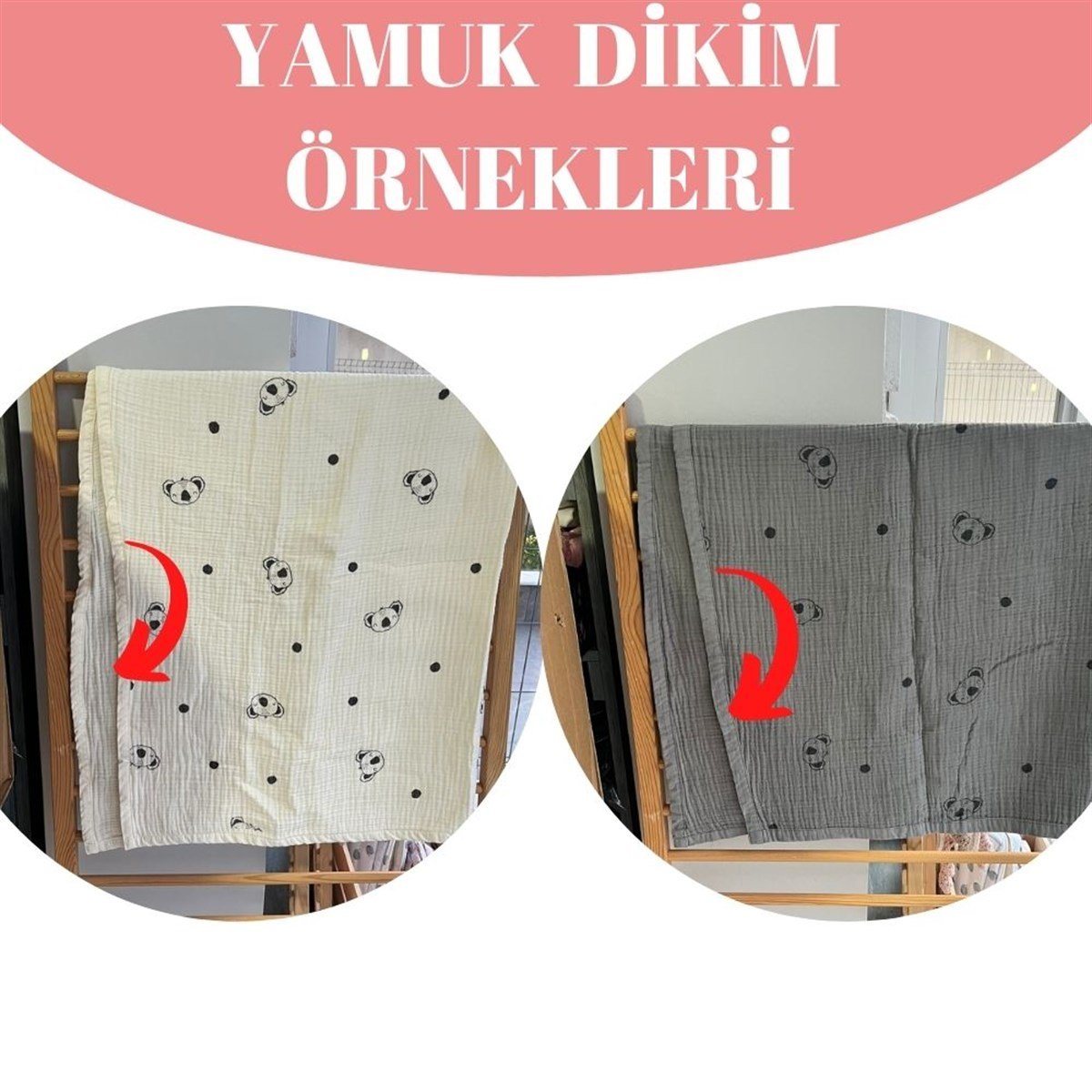 Pinqueen Organik Bebek Battaniyesi // 4 Kat Müslin (Penguen) OUTLET