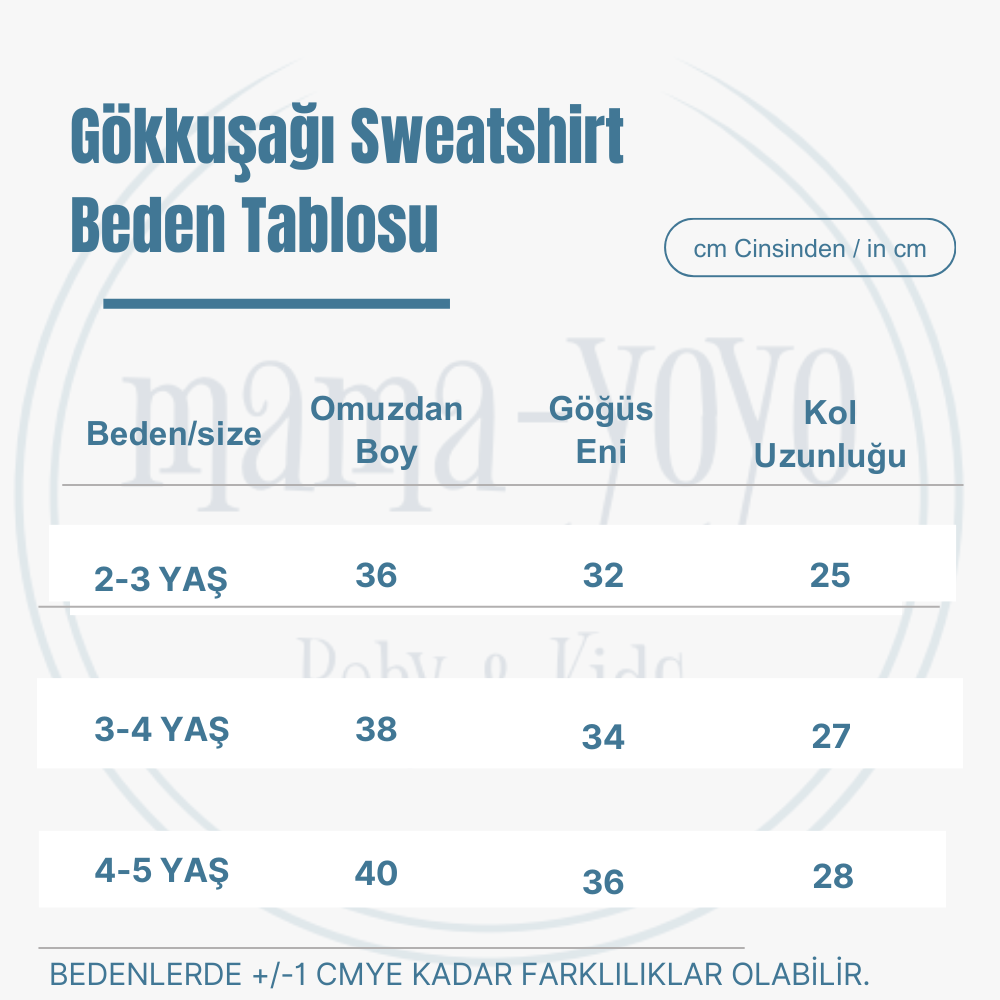 Rainbow / Gökkuşağı 3D Baskılı Sweatshirt Şardonlu