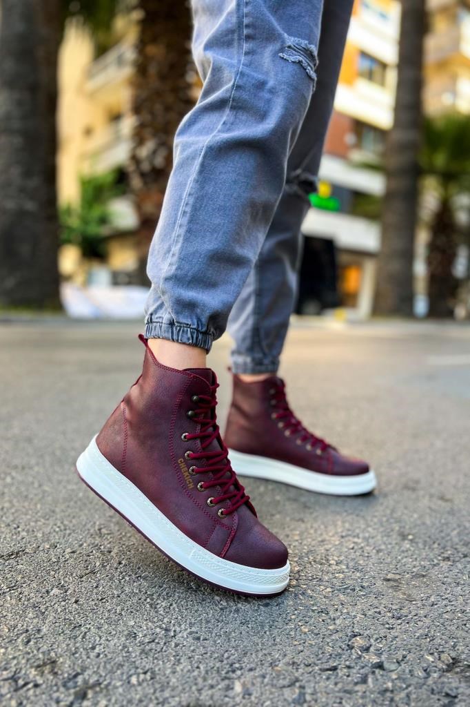  CH055 BT Erkek Bot BORDO CH055 BT Erkek Bot BORDO