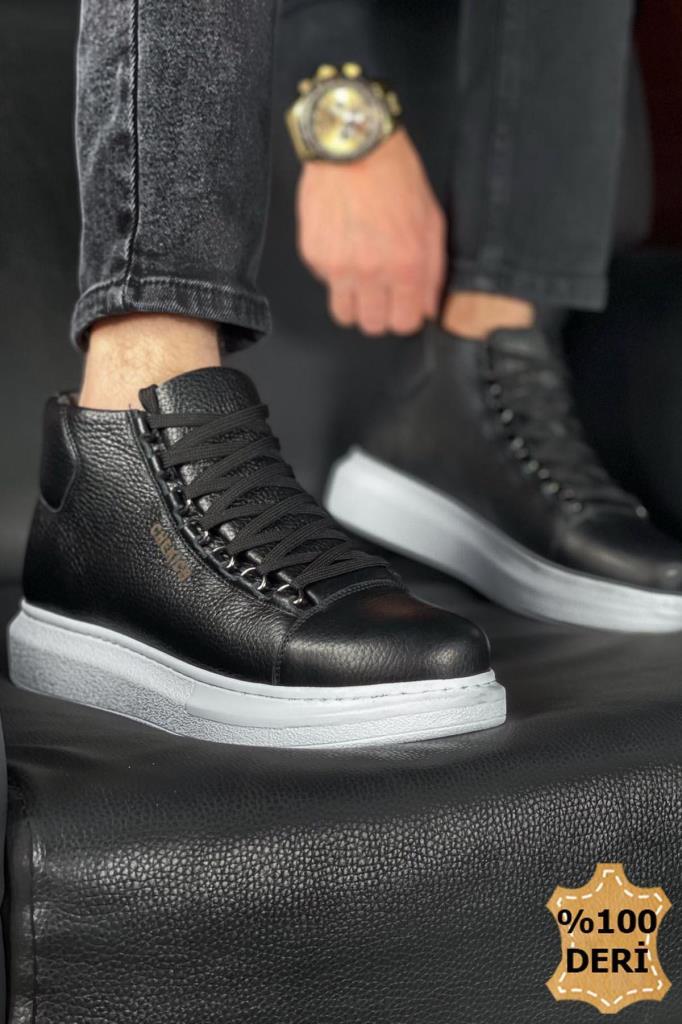  CH258 BT Hakiki Deri Erkek Bot SIYAHChekich CH258 BT Hakiki Deri Erkek Bot SIYAH