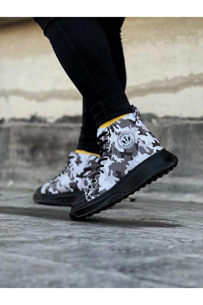  WG017 Acık Askeri Erkek Yarım Bilek Casual AyakkabıWagoon WG017 Acık Askeri Erkek Yarım Bilek Casual Ayakkabı