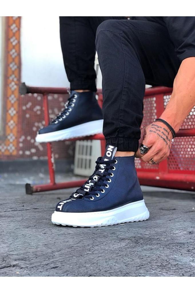  WG03 Lacivert Erkek Yarım Bilek BotWagoon WG03 Lacivert Erkek Yarım Bilek Bot