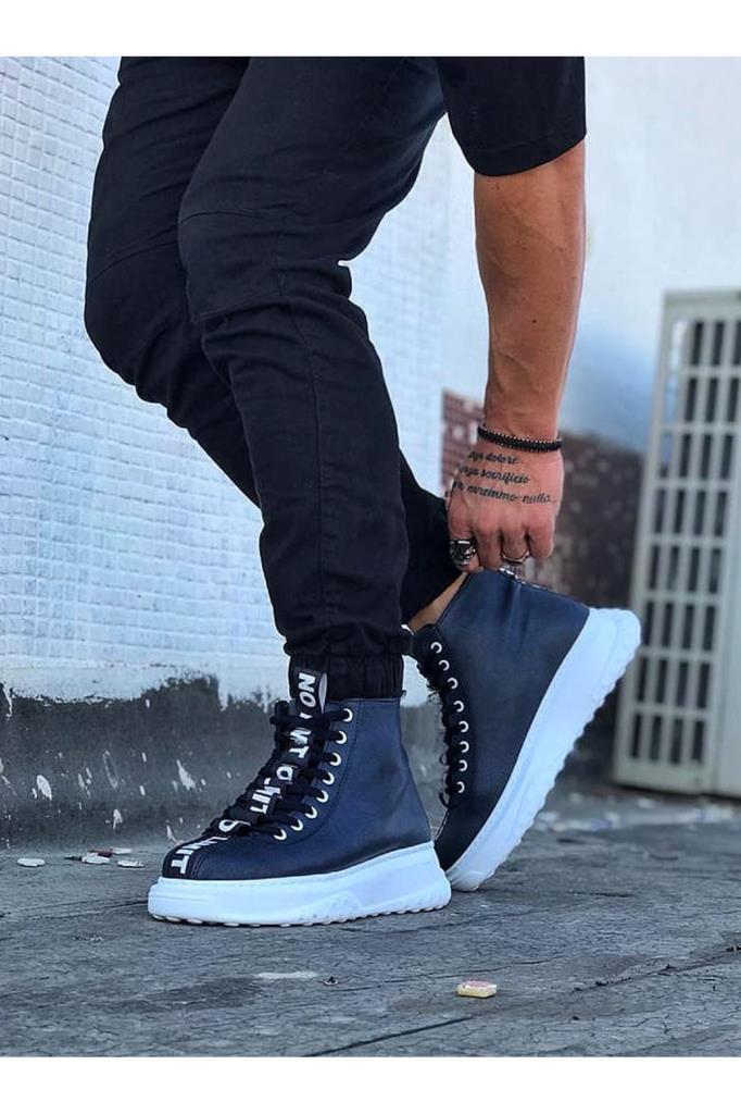  WG03 Lacivert Erkek Yarım Bilek BotWagoon WG03 Lacivert Erkek Yarım Bilek Bot