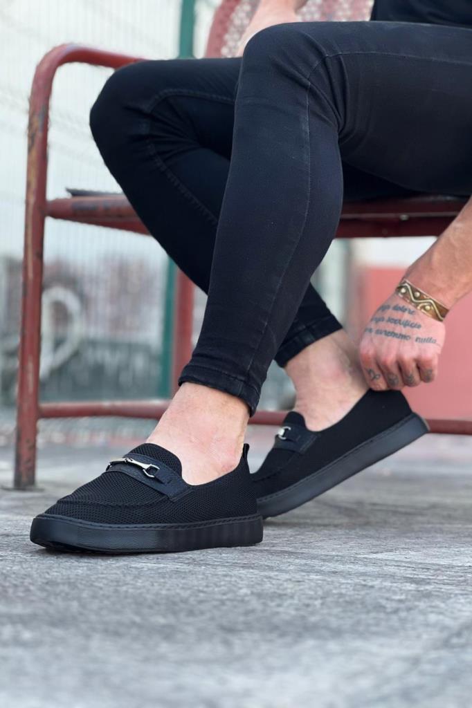  WG060 Kömür Triko Babet Erkek Casual Ayakkabı WG060 Kömür Triko Babet Erkek Casual Ayakkabı