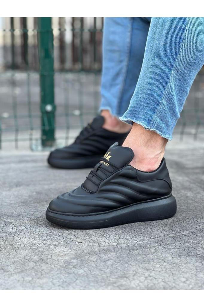  WG094 Kömür Cilt Erkek Casual AyakkabıWagoon WG094 Kömür Cilt Erkek Casual Ayakkabı