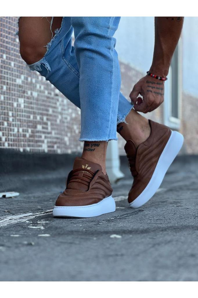  WG094 Taba Cilt Erkek Casual AyakkabıWagoon WG094 Taba Cilt Erkek Casual Ayakkabı