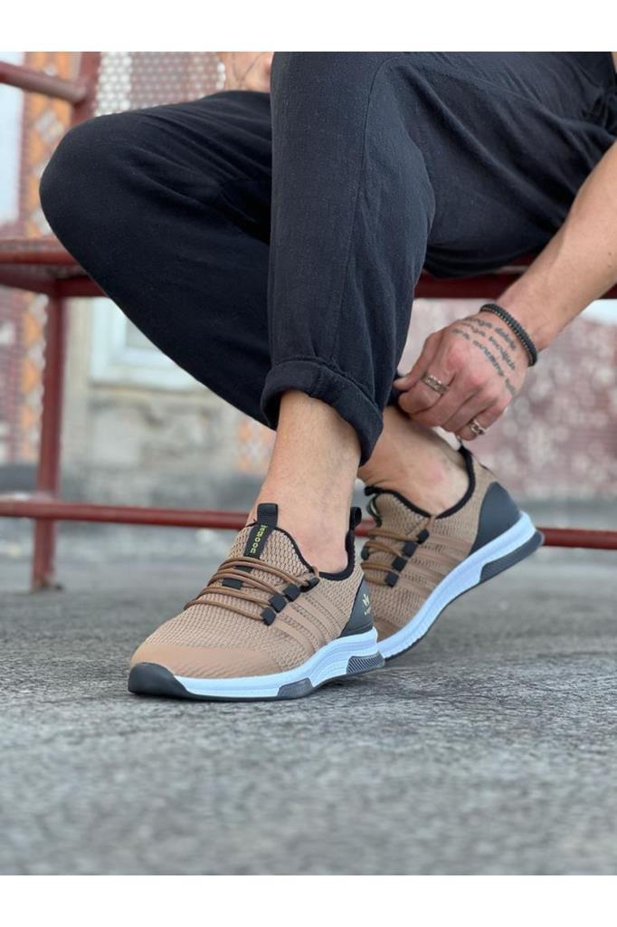  WG103 Taba Triko Erkek Spor AyakkabıWagoon WG103 Taba Triko Erkek Spor Ayakkabı