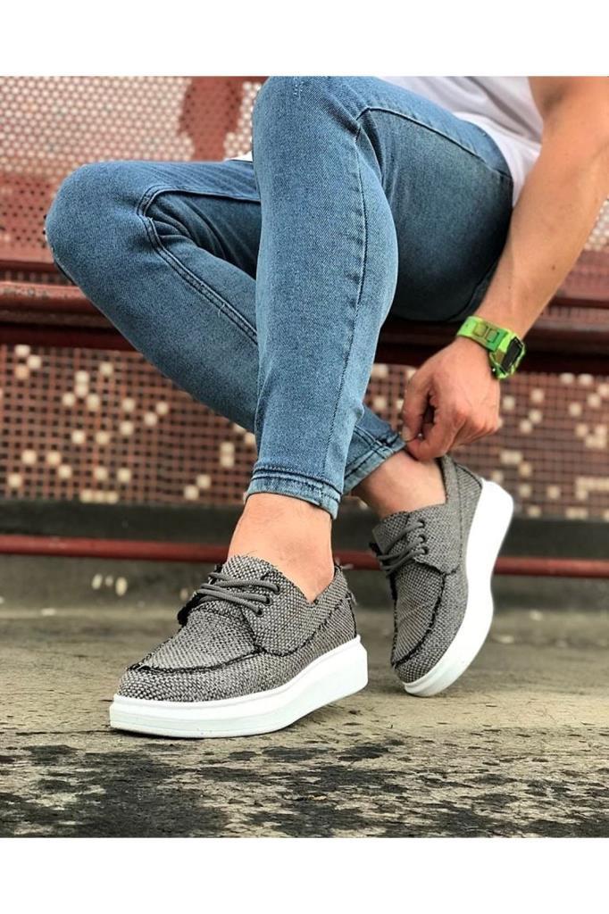  WG503 Gri Erkek Günlük AyakkabıWagoon WG503 Gri Erkek Günlük Ayakkabı
