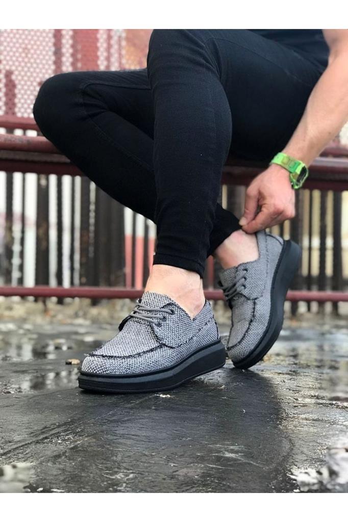  WG503 Gri Kömür Erkek Günlük AyakkabıWagoon WG503 Gri Kömür Erkek Günlük Ayakkabı
