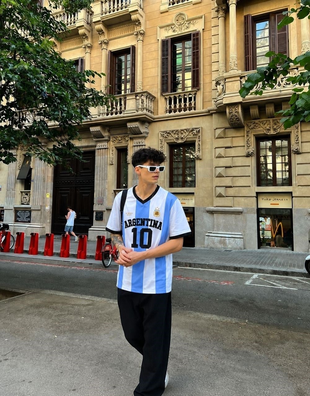 Arjantin Messi 10 Oversize Tişört
