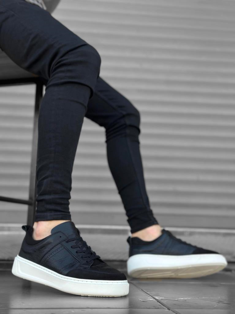 BA0314 İçi Dışı Hakiki Deri Bağcıklı Siyah Klasik Erkek AyakkabısıBA0314 İçi Dışı Hakiki Deri Bağcıklı Siyah Klasik Erkek Ayakkabısı