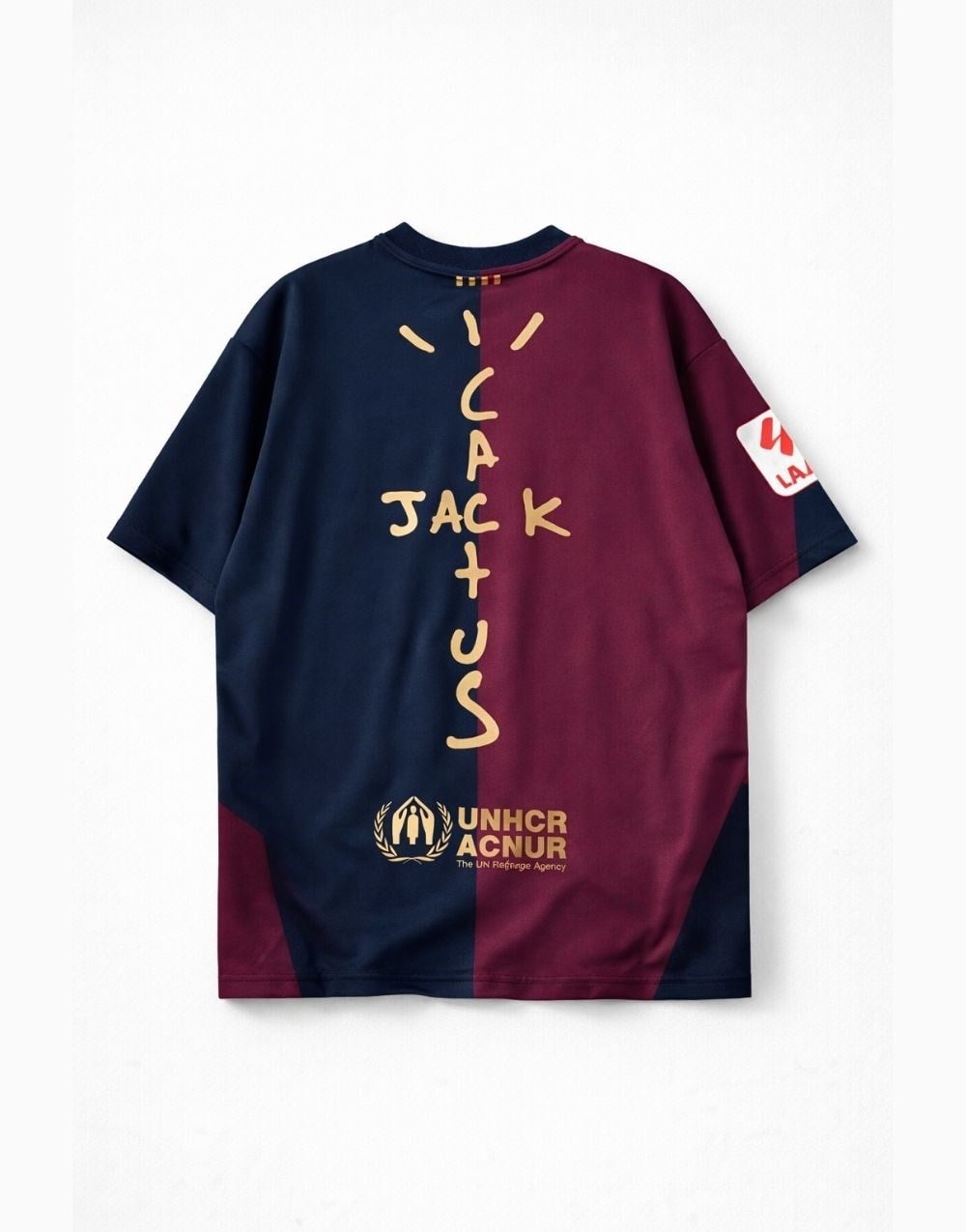 Barcelona Cactus Jack Design Oversize TişörtBarcelona Cactus Jack Design Oversize Tişört