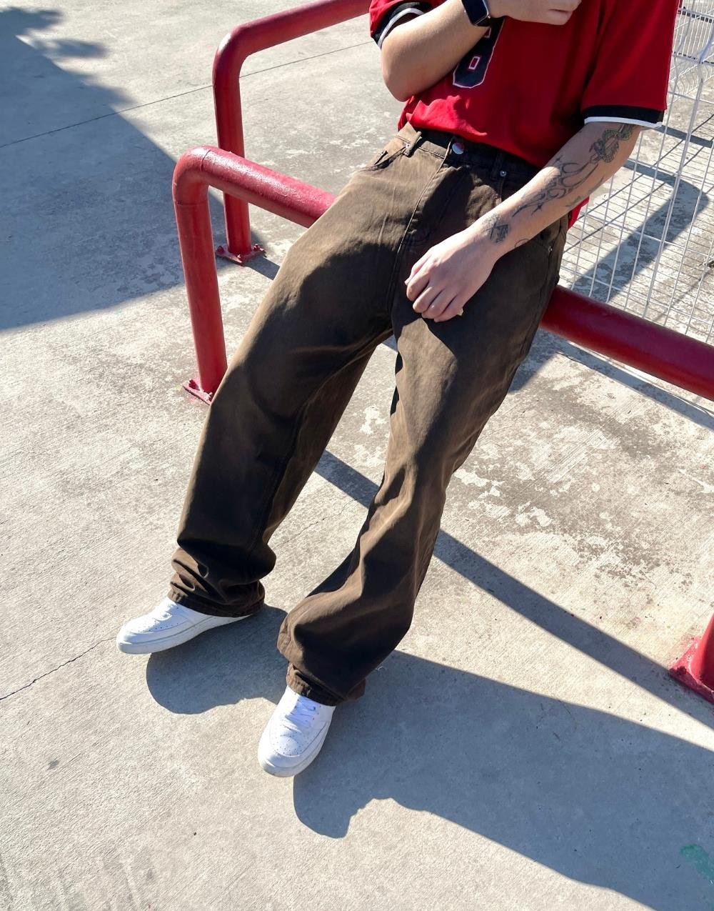 BDG Premium Baggy Kot Pantolon KahveBDG Premium Baggy Kot Pantolon Kahve