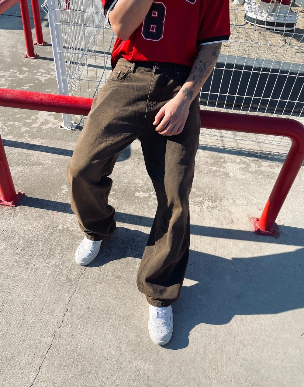 BDG Premium Baggy Kot Pantolon KahveBDG Premium Baggy Kot Pantolon Kahve