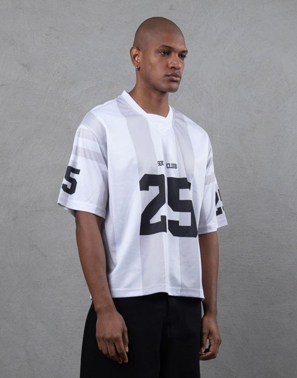 Boxy Fit Social Club Oversize TişörtBoxy Fit Social Club Oversize Tişört