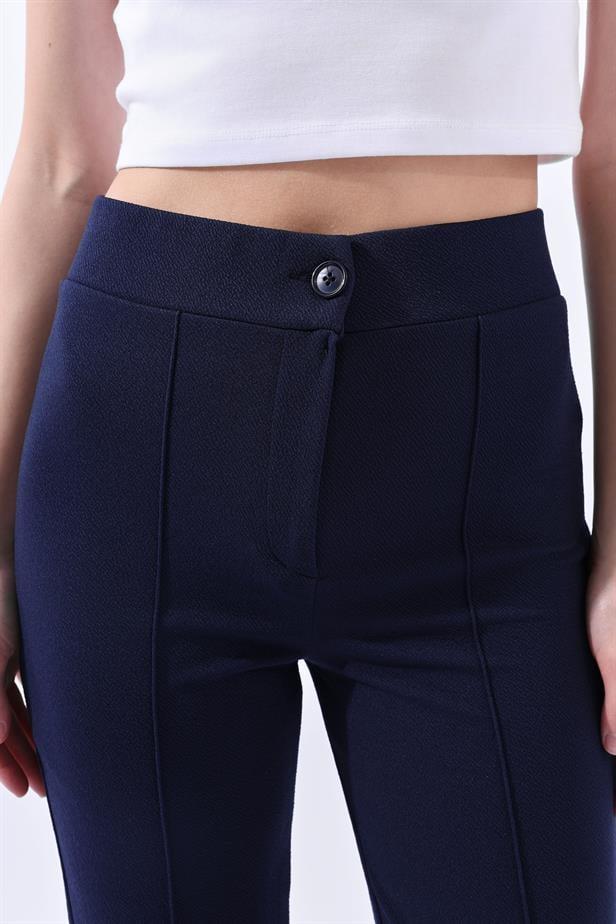 BPM Çımalı Pantolon Lacivert