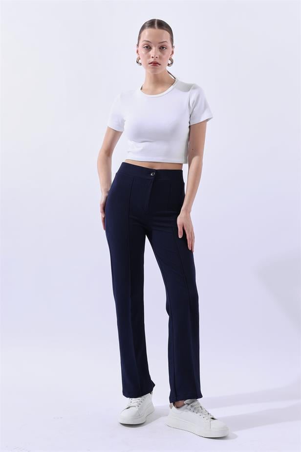BPM Çımalı Pantolon Lacivert