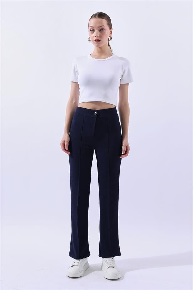 BPM Çımalı Pantolon Lacivert