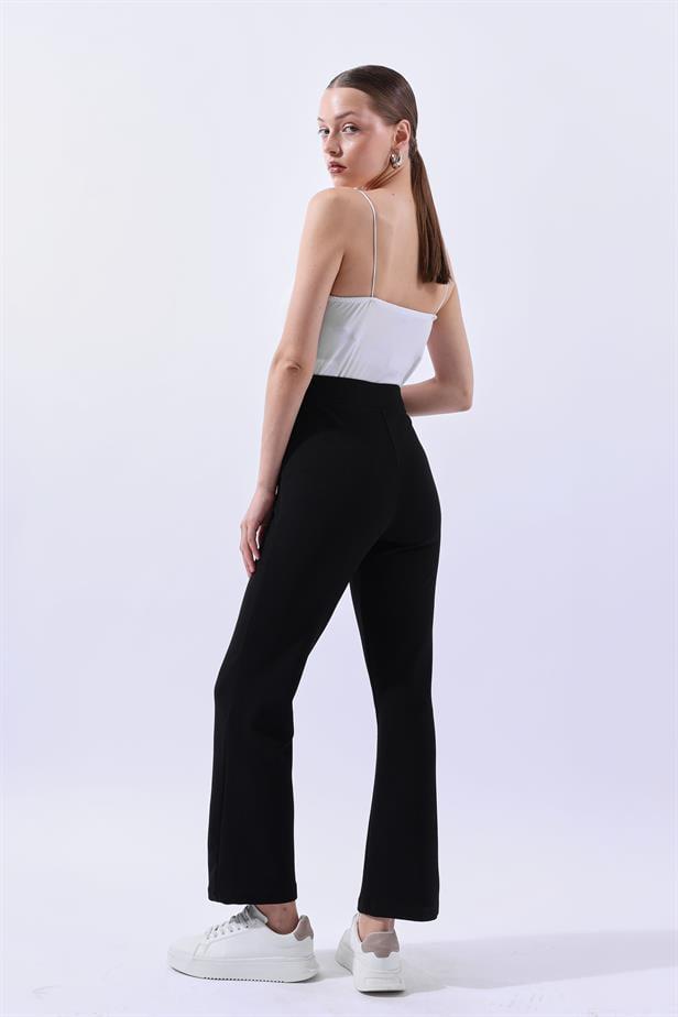 BPM Çımalı Pantolon Siyah