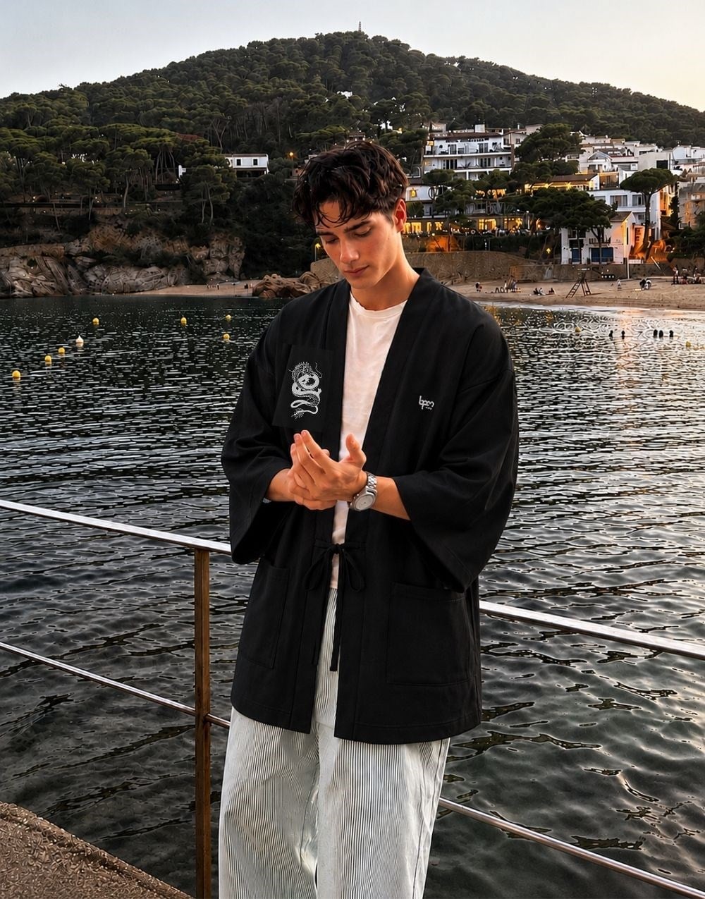 BPM Design Dragon Onesize Kimono