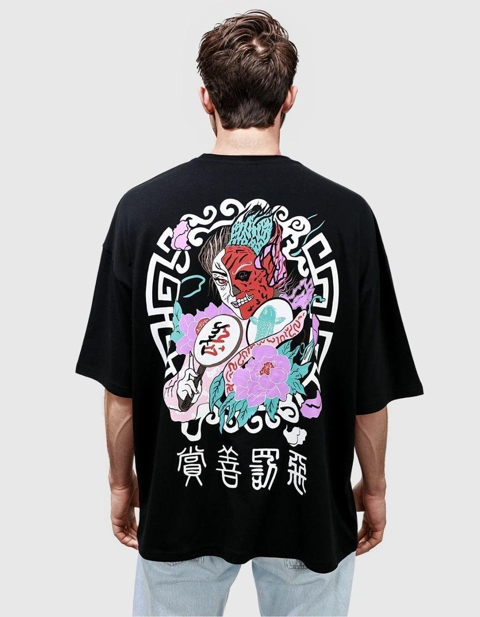 BPM Design Hero Oversize Tişört SiyahBPM Design Hero Oversize Tişört Siyah