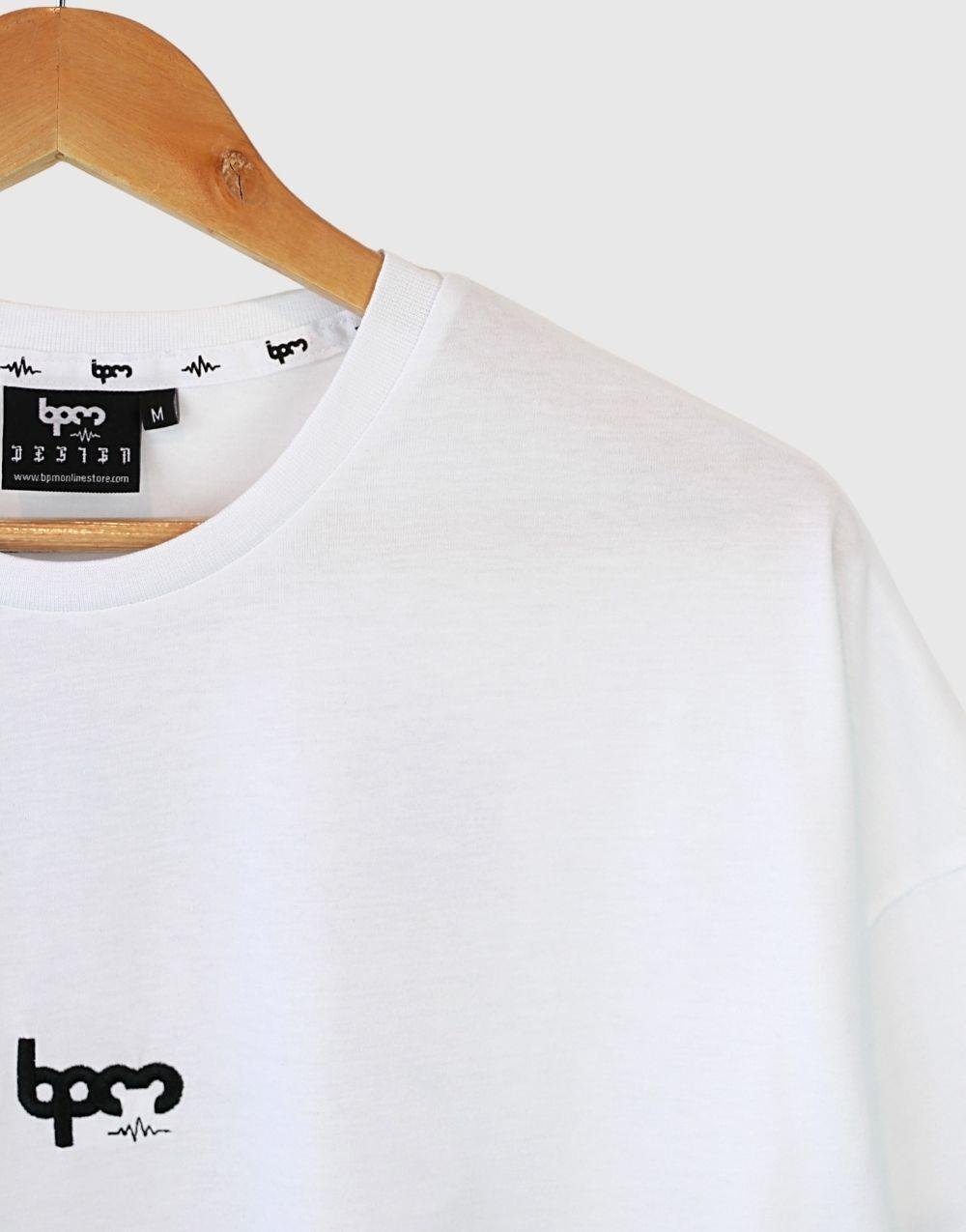 BPM Design Mythology Oversize Tişört BeyazBPM Design Mythology Oversize Tişört Beyaz