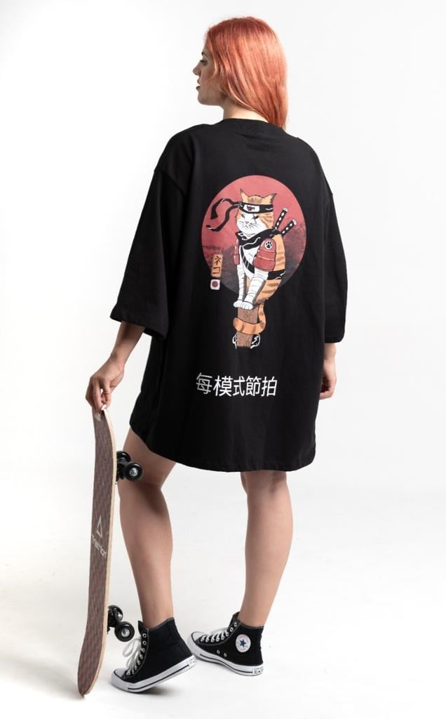 BPM Design Samurai Cat Onesize Kimono