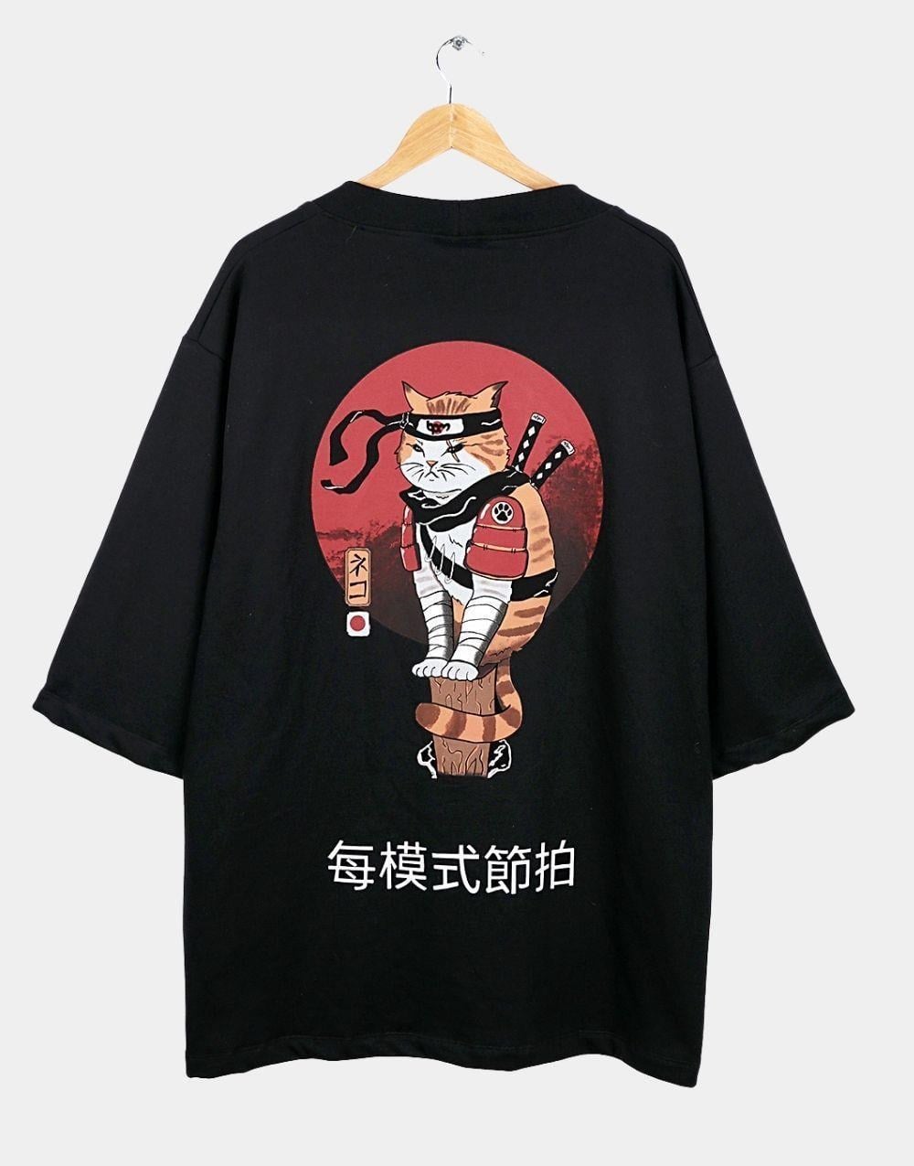 BPM Design Samurai Cat Onesize Kimono