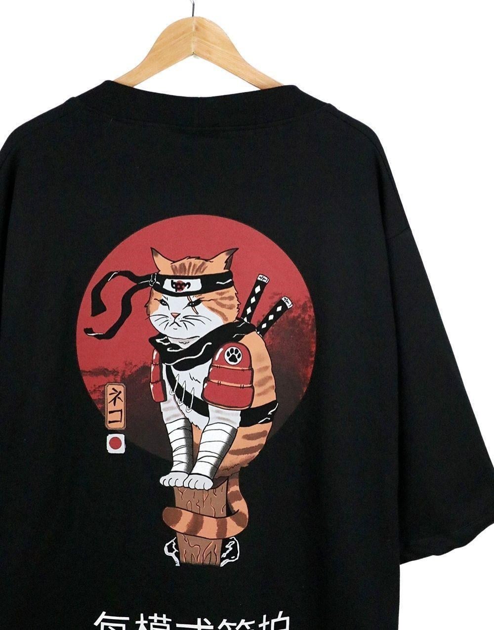 BPM Design Samurai Cat Onesize Kimono