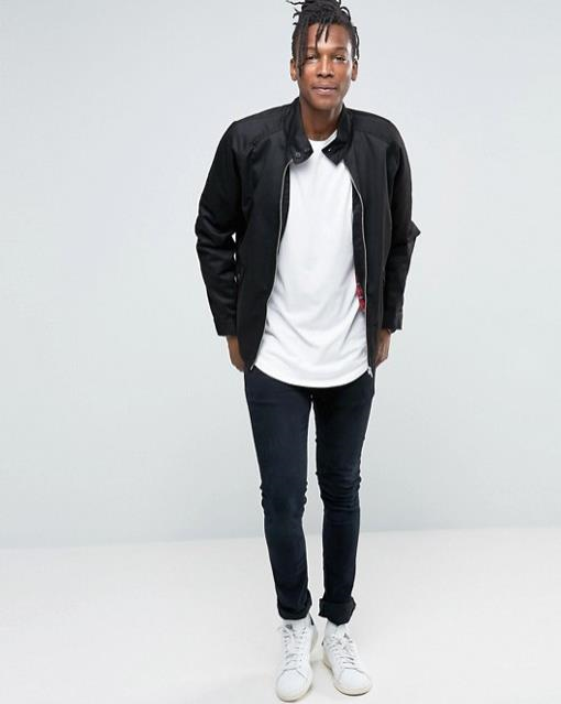 Bpm Long Line Basic Erkek Tişört BeyazBpm Long Line Basic Erkek Tişört Beyaz