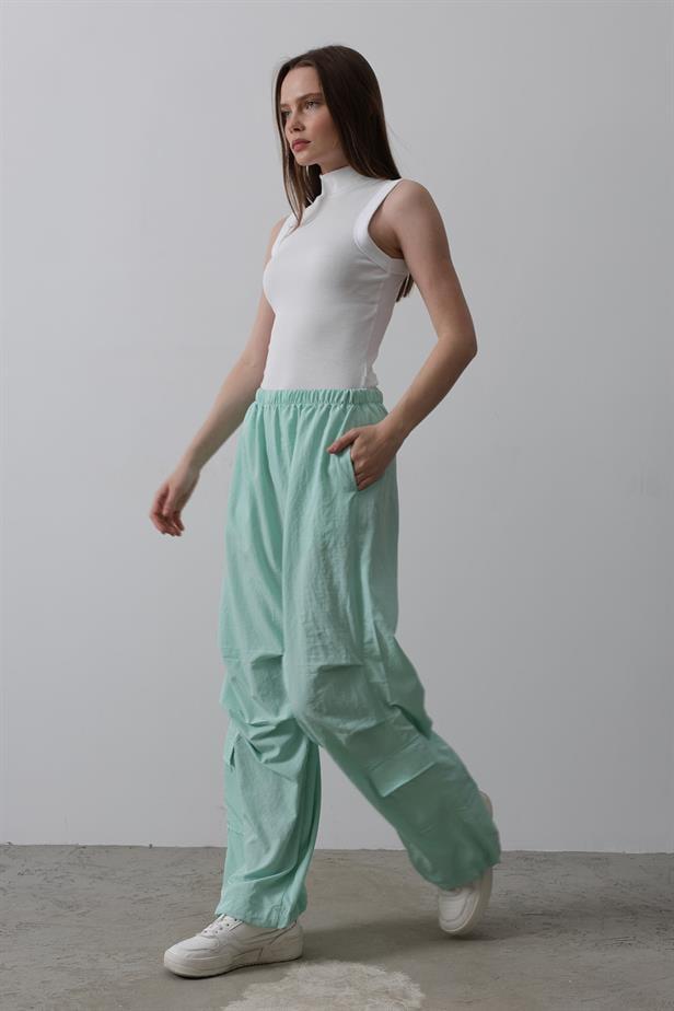 Bpm Paraşüt Cargo Pantolon - Mint