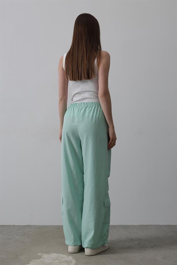 Bpm Paraşüt Cargo Pantolon - Mint