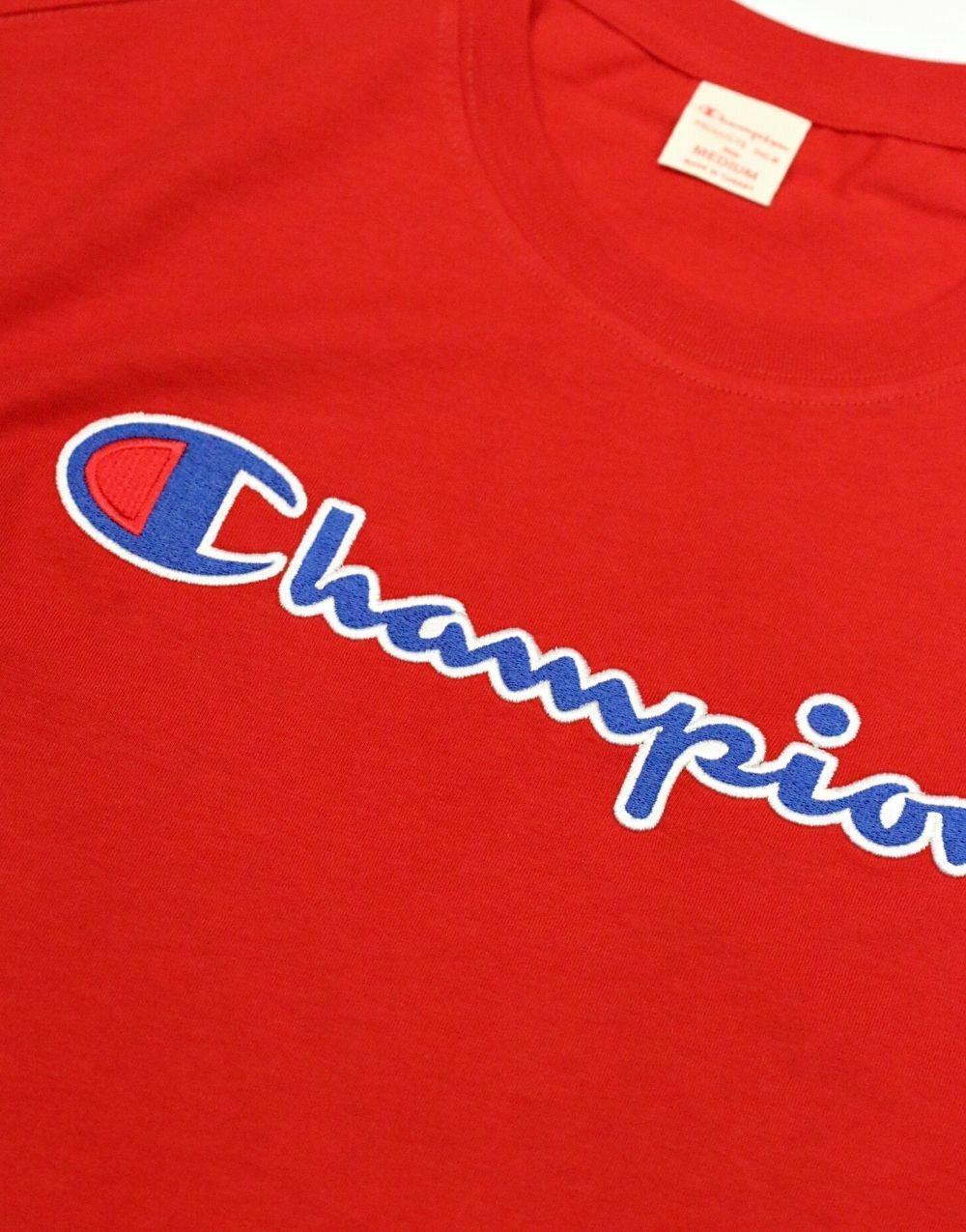 Champion Regular Fit Tişört KırmızıChampion Regular Fit Tişört Kırmızı