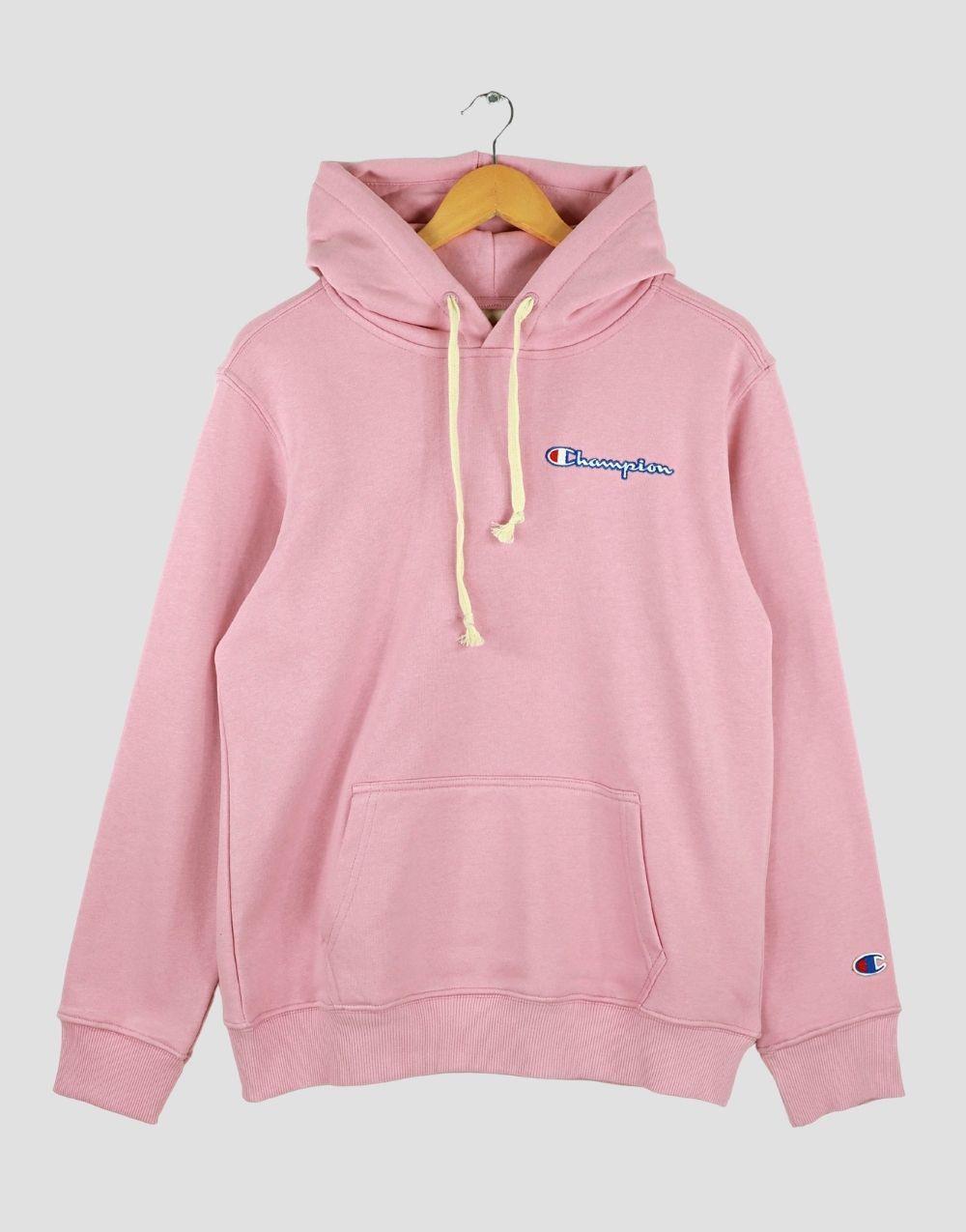 Champion Regular Kapüşonlu Sweatshirt PembeChampion Regular Kapüşonlu Sweatshirt Pembe