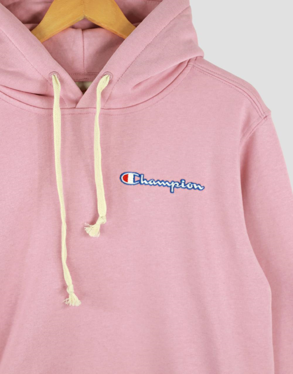 Champion Regular Kapüşonlu Sweatshirt PembeChampion Regular Kapüşonlu Sweatshirt Pembe