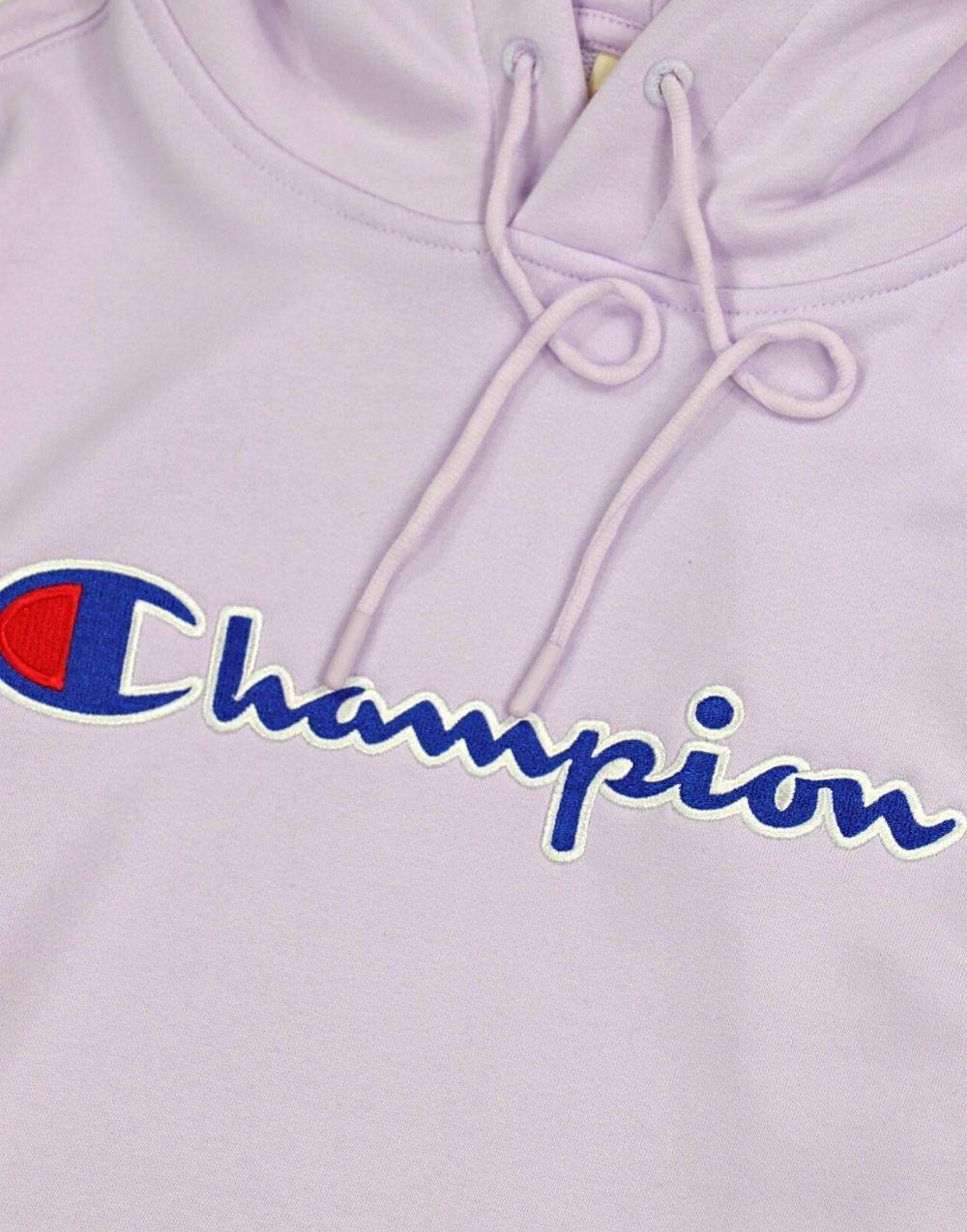 Champion Regular Kapüşonlu Sweatshirt LilaChampion Regular Kapüşonlu Sweatshirt Lila
