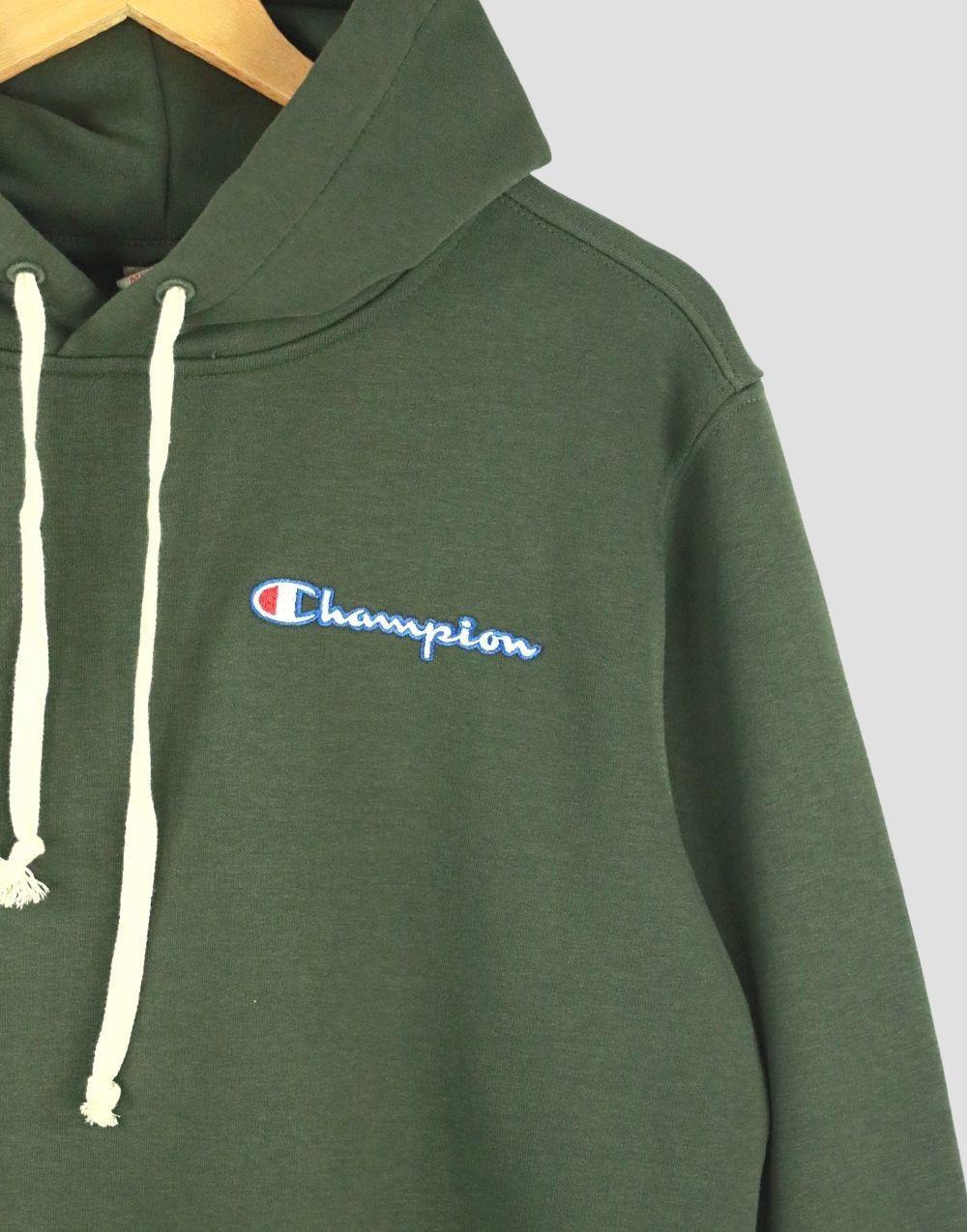 Champion Regular Kapüşonlu Sweatshirt HakiChampion Regular Kapüşonlu Sweatshirt Haki