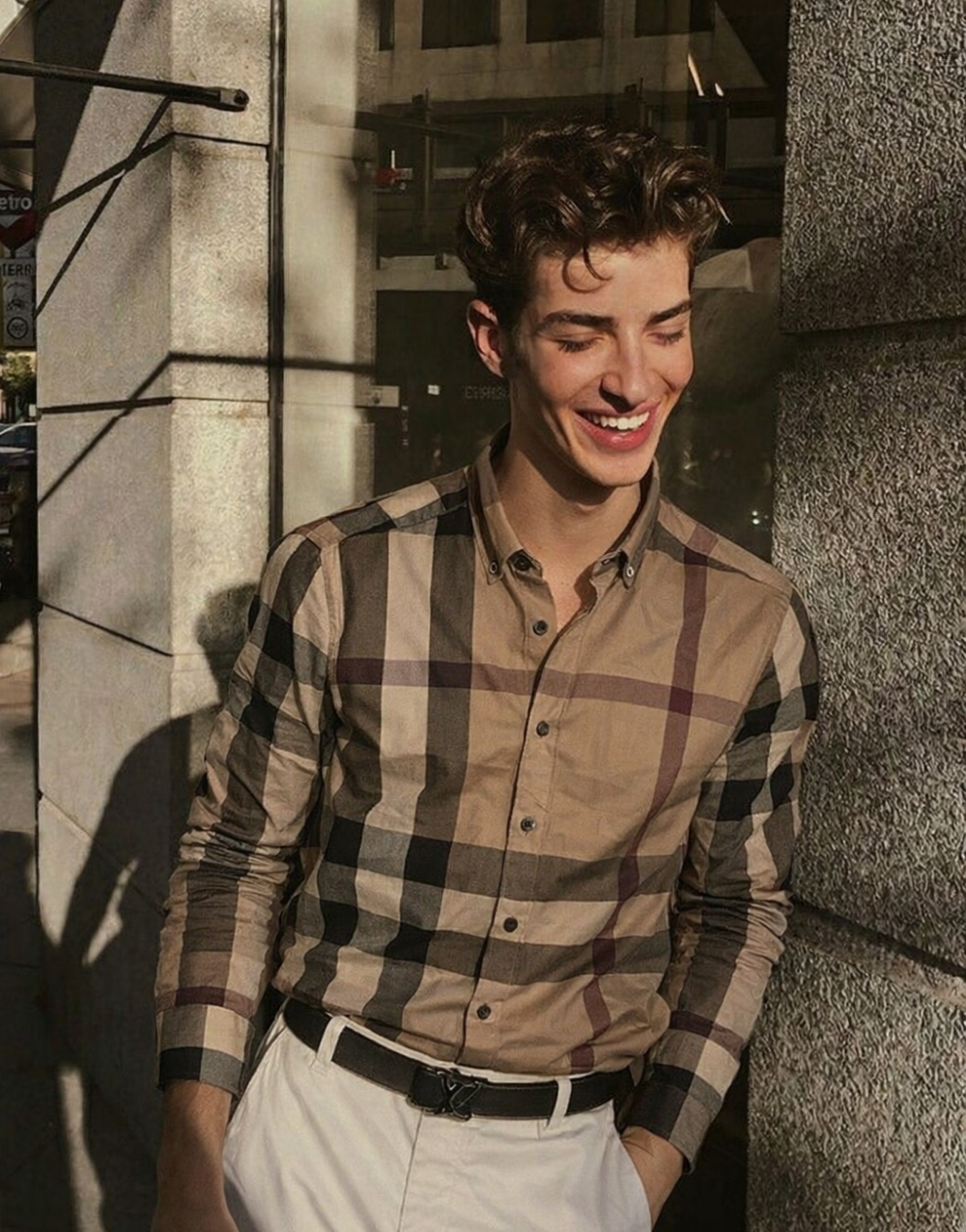 Çizgili Regular Fit Erkek Gömlek