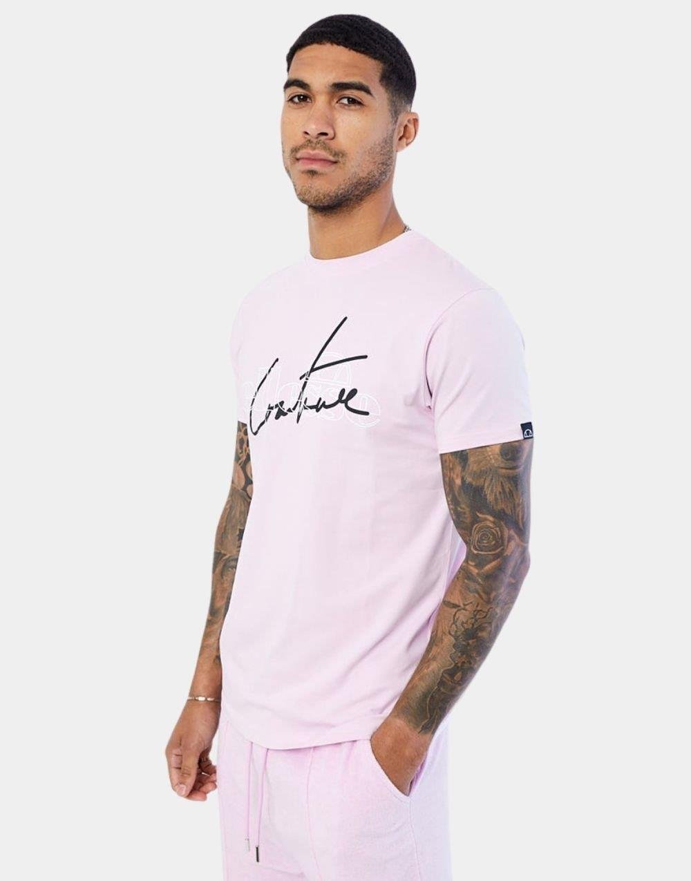 Couture Slim Embroired Erkek T-Shirt PembeCouture Slim Embroired Erkek T-Shirt Pembe