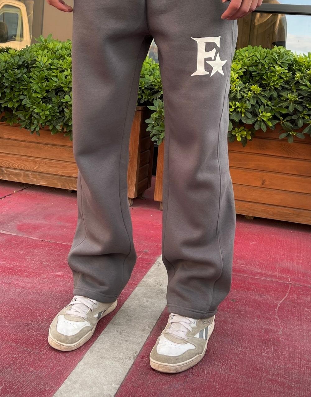 Fade S. Fermuar Cepli Baggy Eşofman Altı