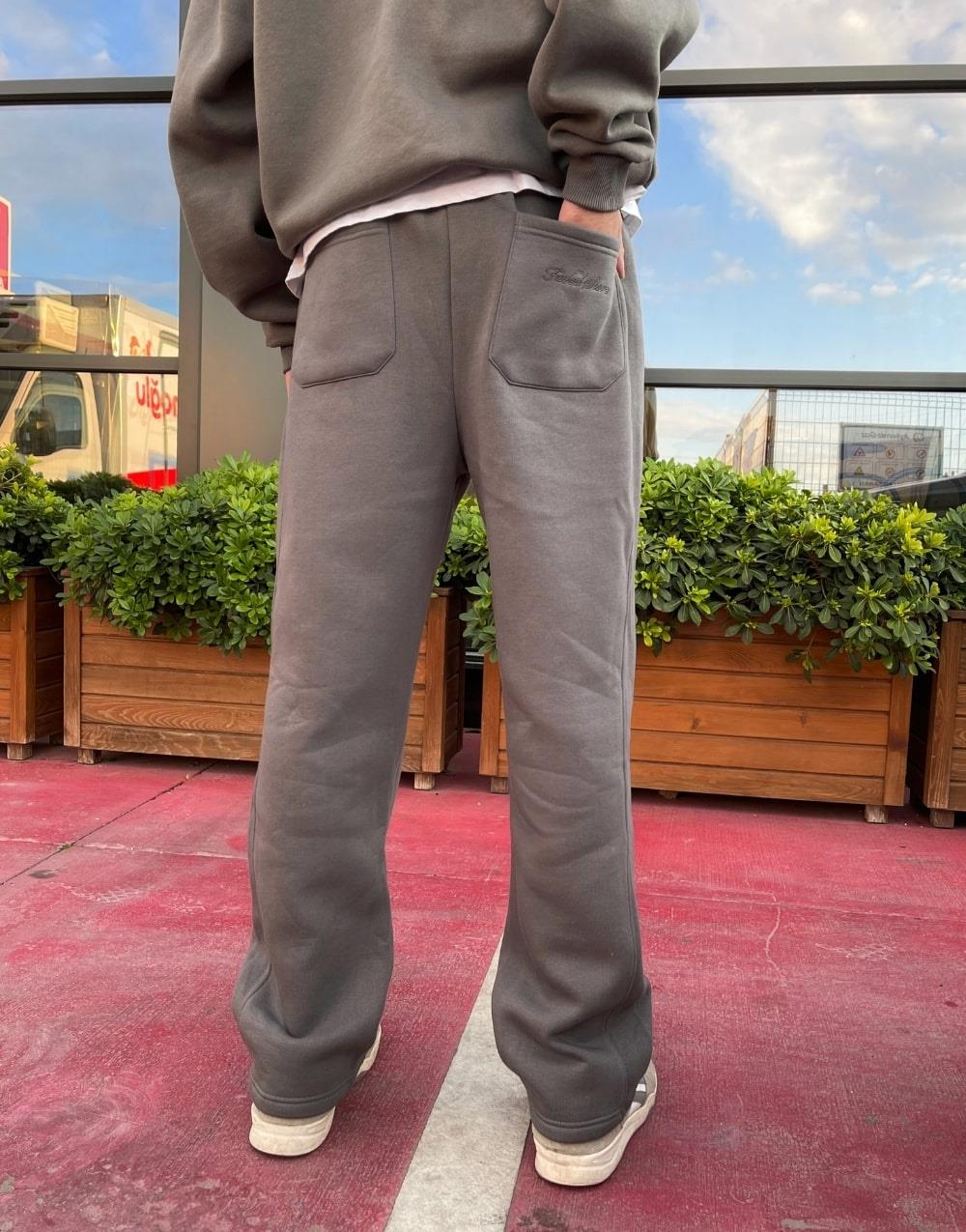 Fade S. Fermuar Cepli Baggy Eşofman Altı