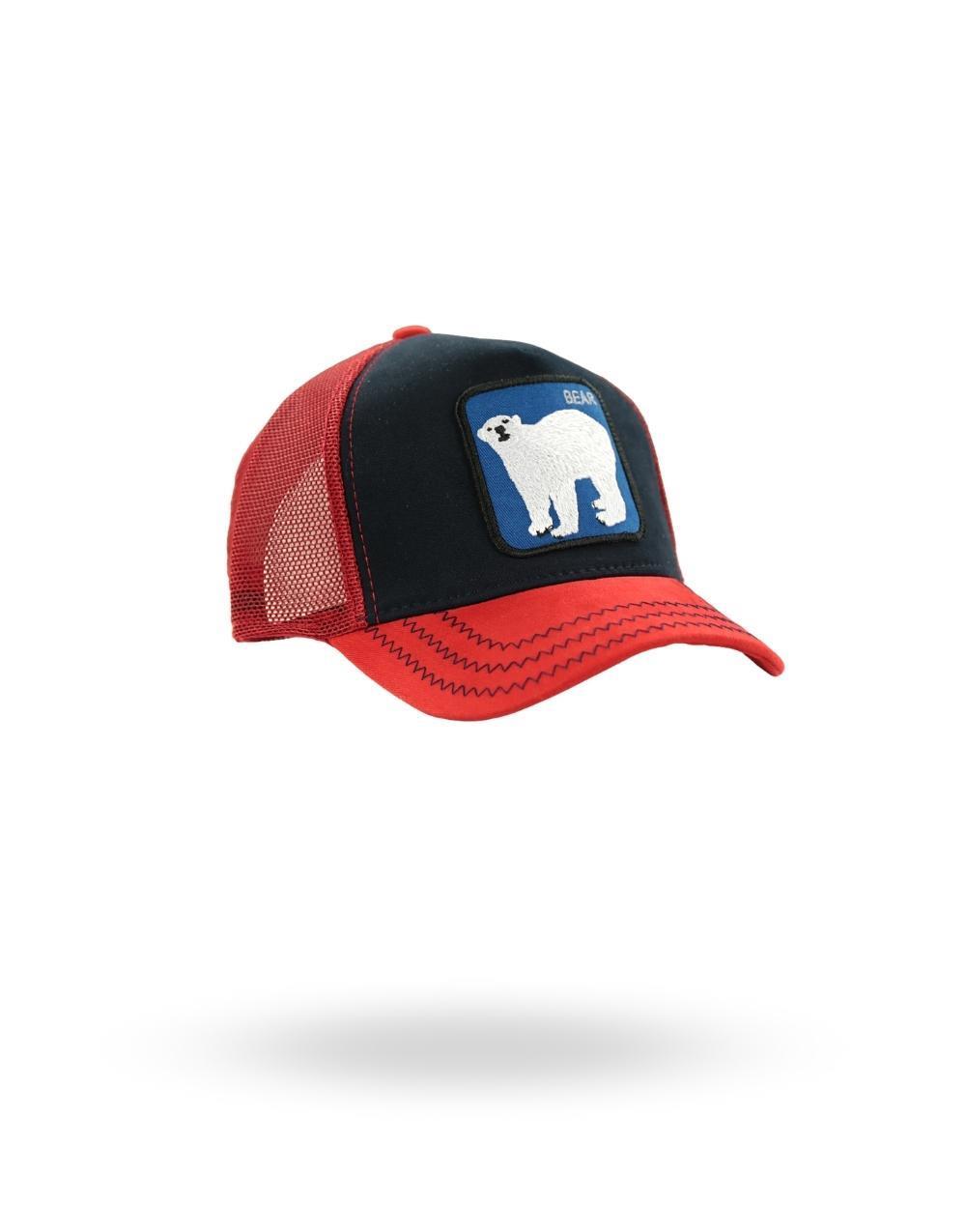 Goorin Bros Animal Farm Trucker Bear Red